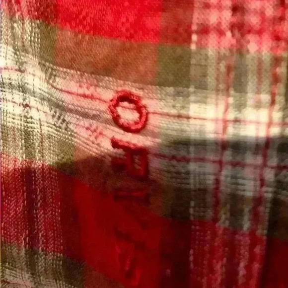 Orvis Men's Flat Creek Tech Flannel Color Sedona Sz. M NWOT - Picture 4 of 7
